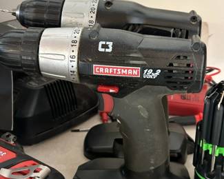 Crafsman cordless drills -- many other cordless tools available.