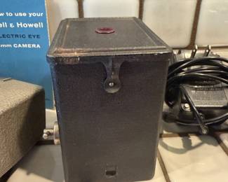 Box camera, one of the earlies cameras made.