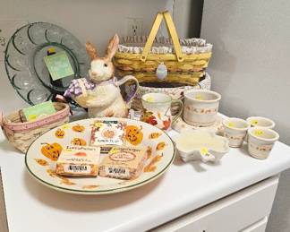 Longaberger Holiday Dishes