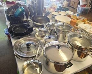 Pots and Pans, Cast Iron and more