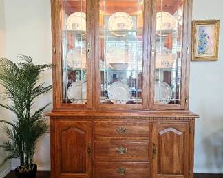 Tell City Display Cabinet