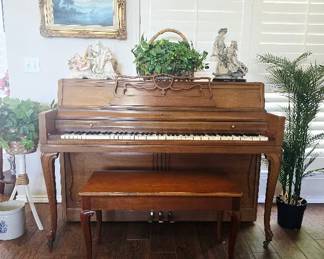 Walnut Wurlitzer Piano