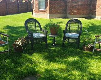 Lots of Iron and Patio Furniture