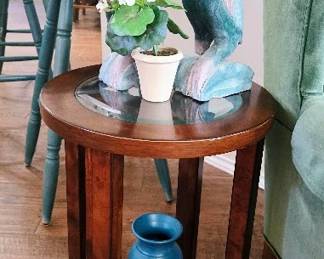 Side Table and Decor