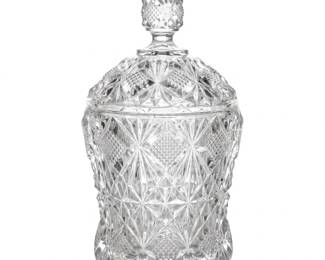 201 115Apressedglassliddedjarstardiamondmotif