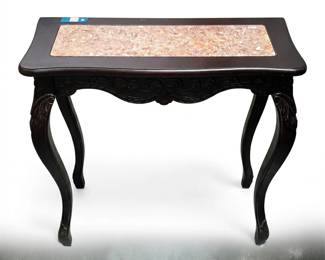 015 216louisxvstylecarvedconsolemarbleinset