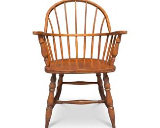 085 43windsorbowbackarmchairsaddleseat