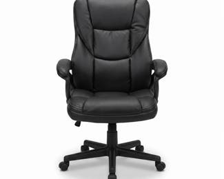 099 157highbackblackfauxleatherexecutiveofficechair
