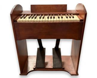 020 18pedalpumpedreedorganarchedwoodcase