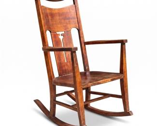 057 26artscraftshighbackrockingchaircutoutsplat