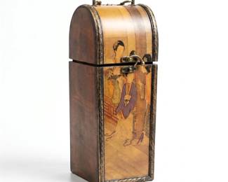 217 97chinoiseriedomedwineboxcourtladies