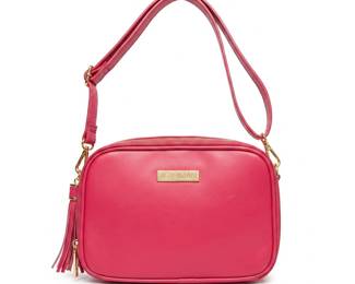 230 128Ajoyimanfuchsiacrossbodybaggoldtonehardware