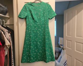 Vintage dresses and baby clothing