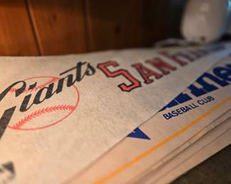 1960s to 1970s baseball pennants
