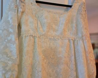Vintage wedding dress