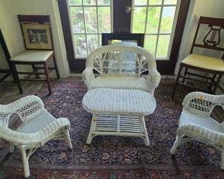 Child's wicker set