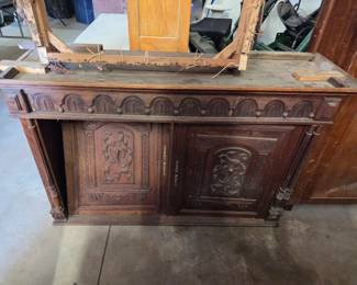 old cabinet needs TLC