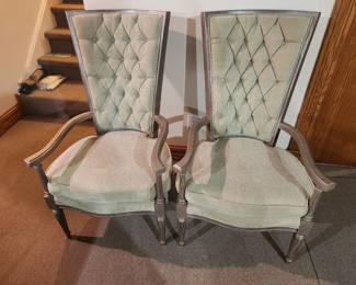 set of two parlor chairs