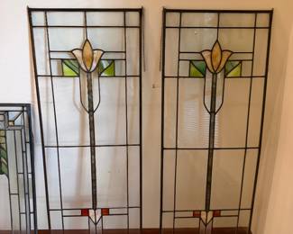 Stained glass windows