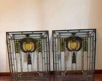 Stained glass windows
