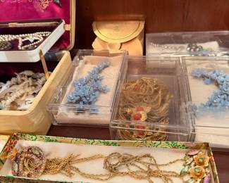 Vintage costume jewelry 