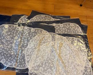 Rare Italian lace placemats
