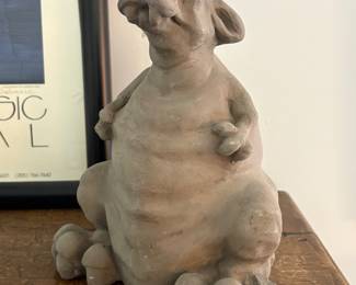 Heavy pottery dragon