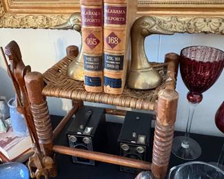 Dozens of Leather Law Books 