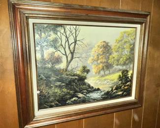 MARK KEATHLEY PAINTING 1985