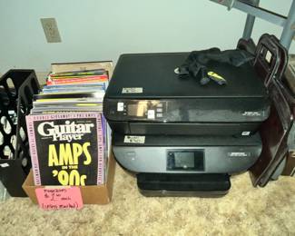 GUITAR PLAYER MAGAZINES & PRINTER