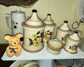 VINTAGE CANNISTER SET