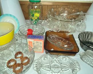 PUNCH SET, SERVING DISHES
