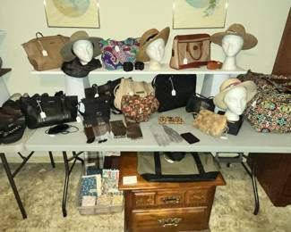 FINE LADIE'S PURSES, HATE, SHOES, BOOTS, ACCESSORIES