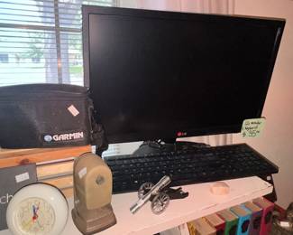 LG MONITOR, GARMIN GPS