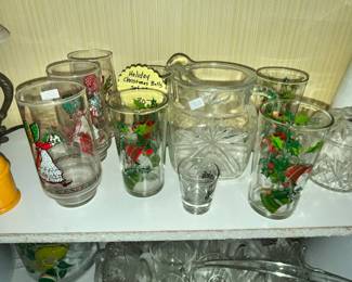 CHRISTMAS GLASSES