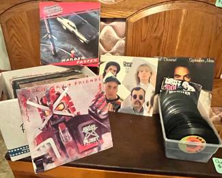 GREAT ROCK & COUNTRY ALBUMS & 45'S!