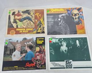 Vintage Horror Movie Lobby Cards