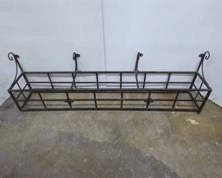 Metal Hanging Flower Box with Mounts