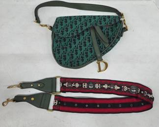 Green Faux Dior Bag