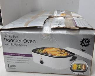 GE Roaster Oven With Buffet Server