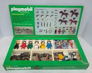 Playmobil Cowboy Deluxe Set in Original Box