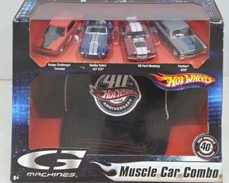 Hot Wheels Muscle Car Combo Set