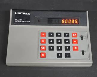 Unitrex 801K Electronic Calculator