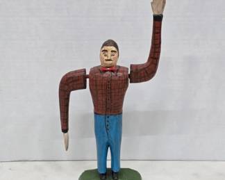 Daniel Strawser Folk Art Whirligig