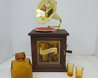 Gramophone-Style Liquor Cabinet