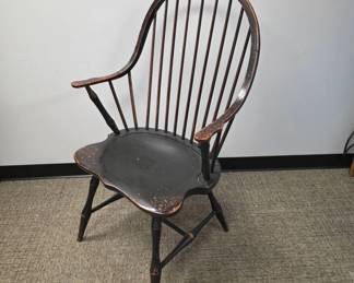 David T Smith Bow Back Arm Chair