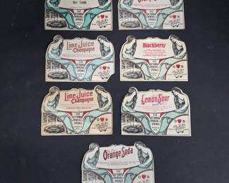 Early 20th-Century Beverage Labels