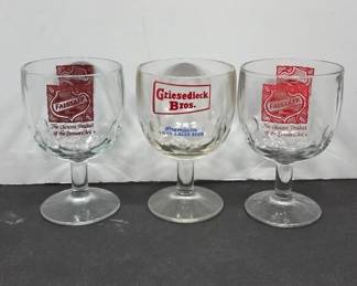 Falstaff and Griesedieck Bros Chalices