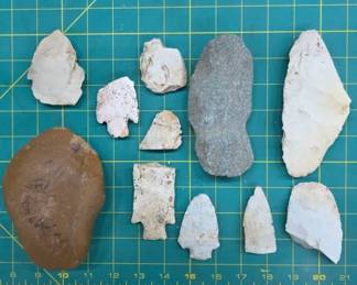 Stone and Flint Artifacts