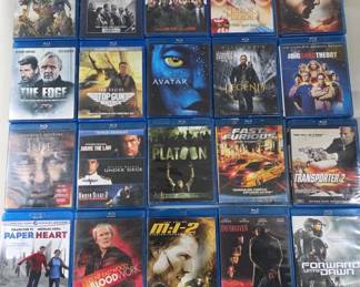 Blu-ray Movie Collection with Various Titles